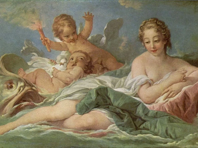 1703-François Boucher - La nascita di Venere - Wallace Collection, Londra